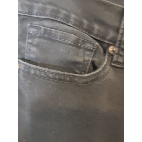 Lucky Brand Charlie Skinny Jeans Distressed‎ Black Size 4/27 X 29 - Picture 9 of 9